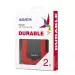 Внешний жесткий диск 2TB  A-Data AHD330-2TU31-CRD Red 2.5